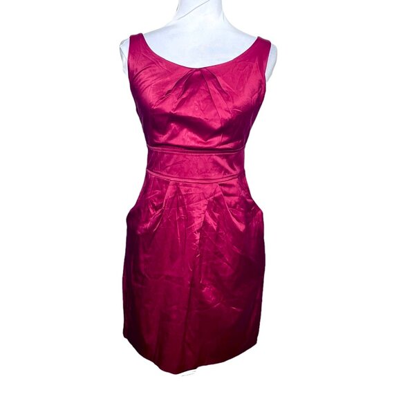 Lete Dresses & Skirts - NWT Lette Red Cocktail Midi Dress Size S